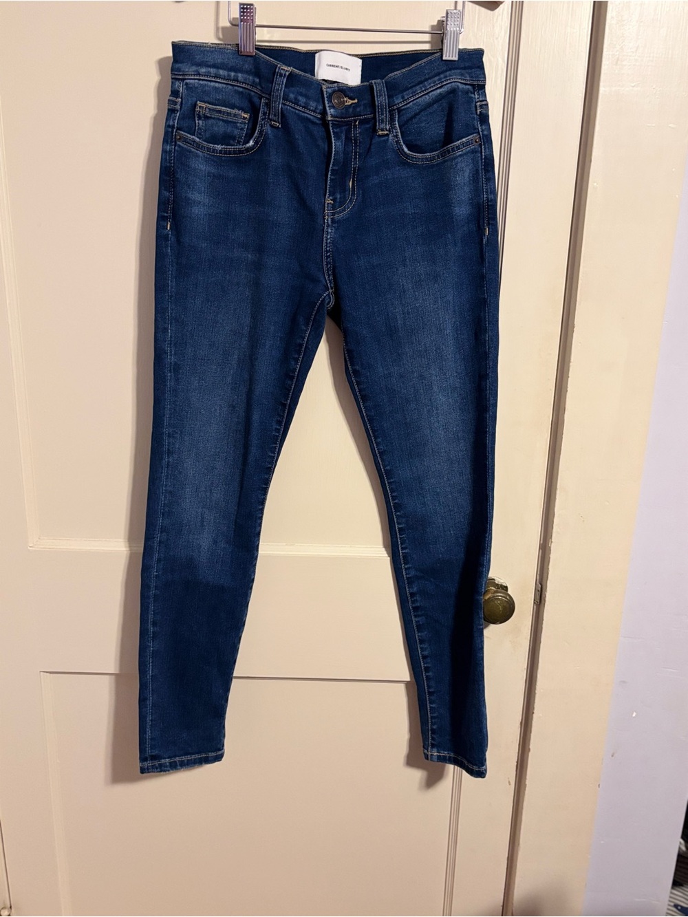 Current/Elliott Dark Blue Skinny Jeans